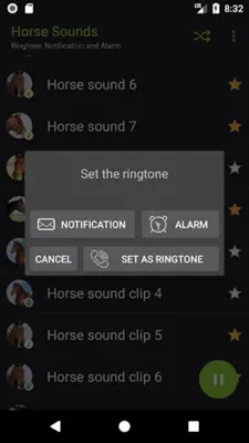 Horse Sounds android App screenshot 0