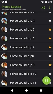 Horse Sounds android App screenshot 1